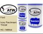 Preview: Ford, Ivory Parchment Tricoat, HC / M6944: 500ml Lackdose + 500ml Klarlack + 250ml Härter - Set, von ATW Autoteile West.